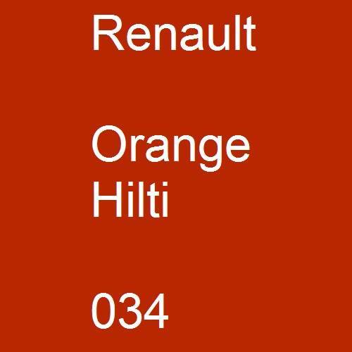 Renault, Orange Hilti, 034.